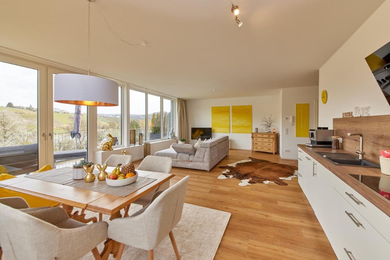 Mittelmosel Panorama Ferienwohnung Kinheim Luaran gambar