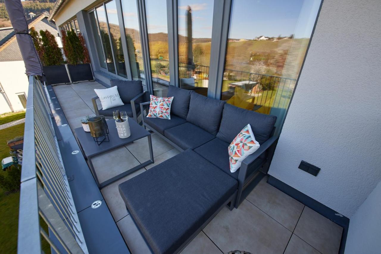 Mittelmosel Panorama Ferienwohnung Kinheim Luaran gambar